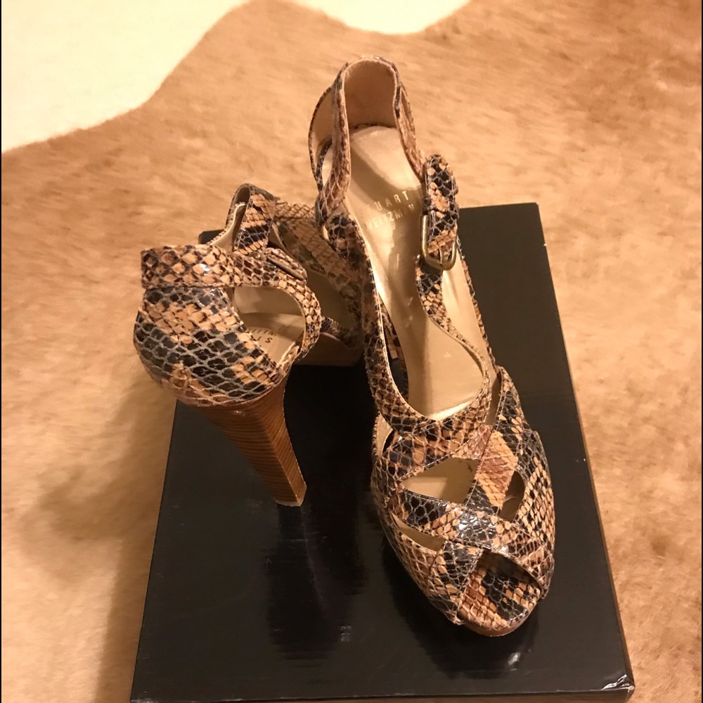 Stuart Weitzman high heals shoes, open toe